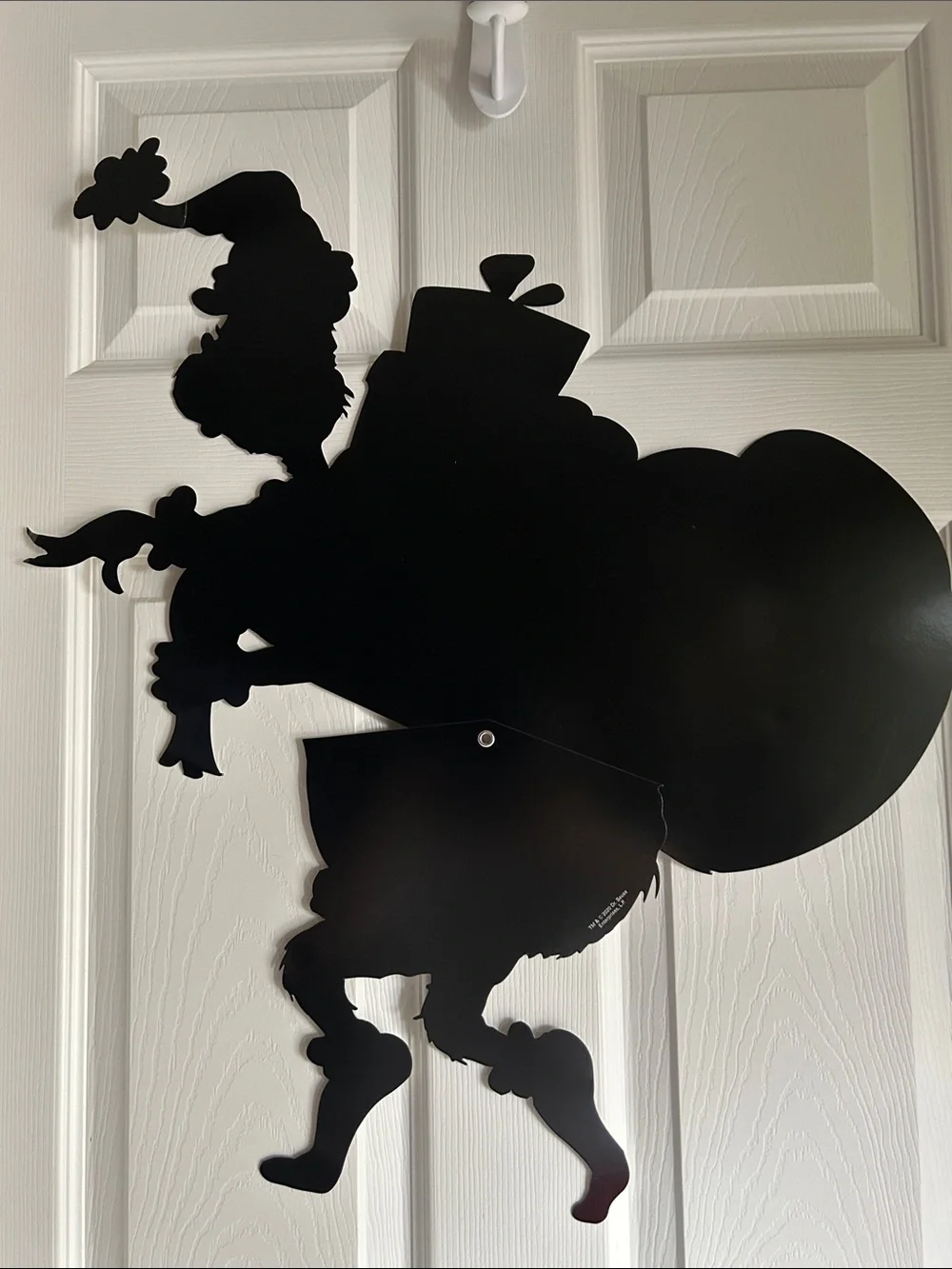 Grinch Silhouette Cardboard Cutouts